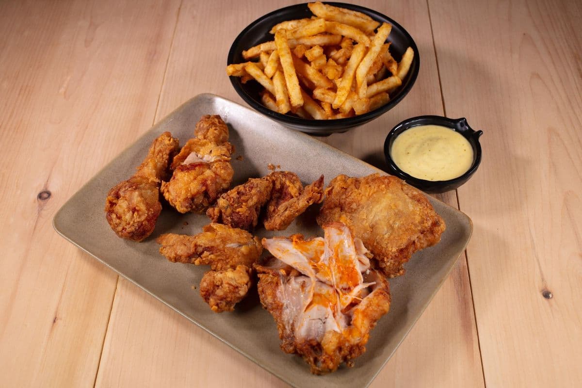 Spicy Infused Broasted Chicken