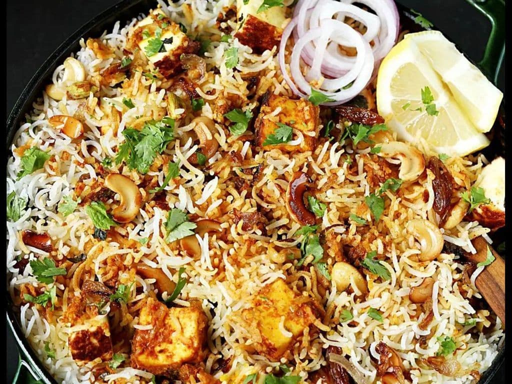 Ghee Roasted Cashew Paneer Biryani Bucket