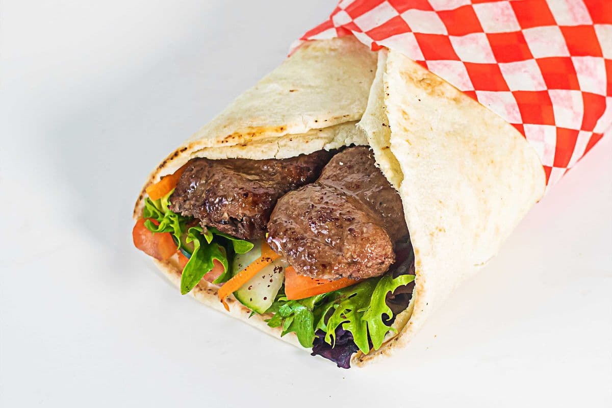 Large Double Beef Wrap