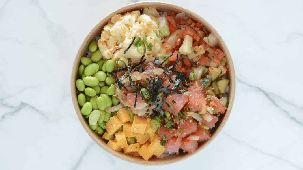 Build Your own Poke Bowl (1 Protein)