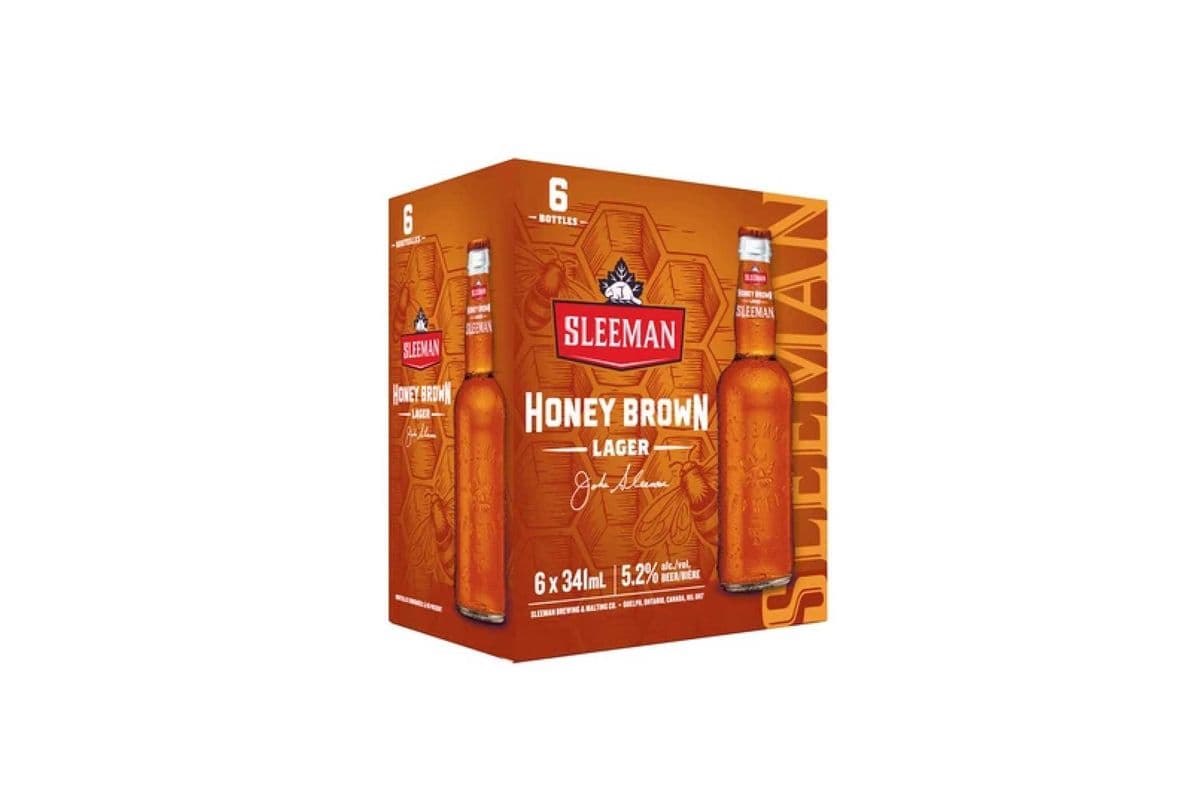 Sleeman Honey Brown (6 x 341 ml Bottles)
