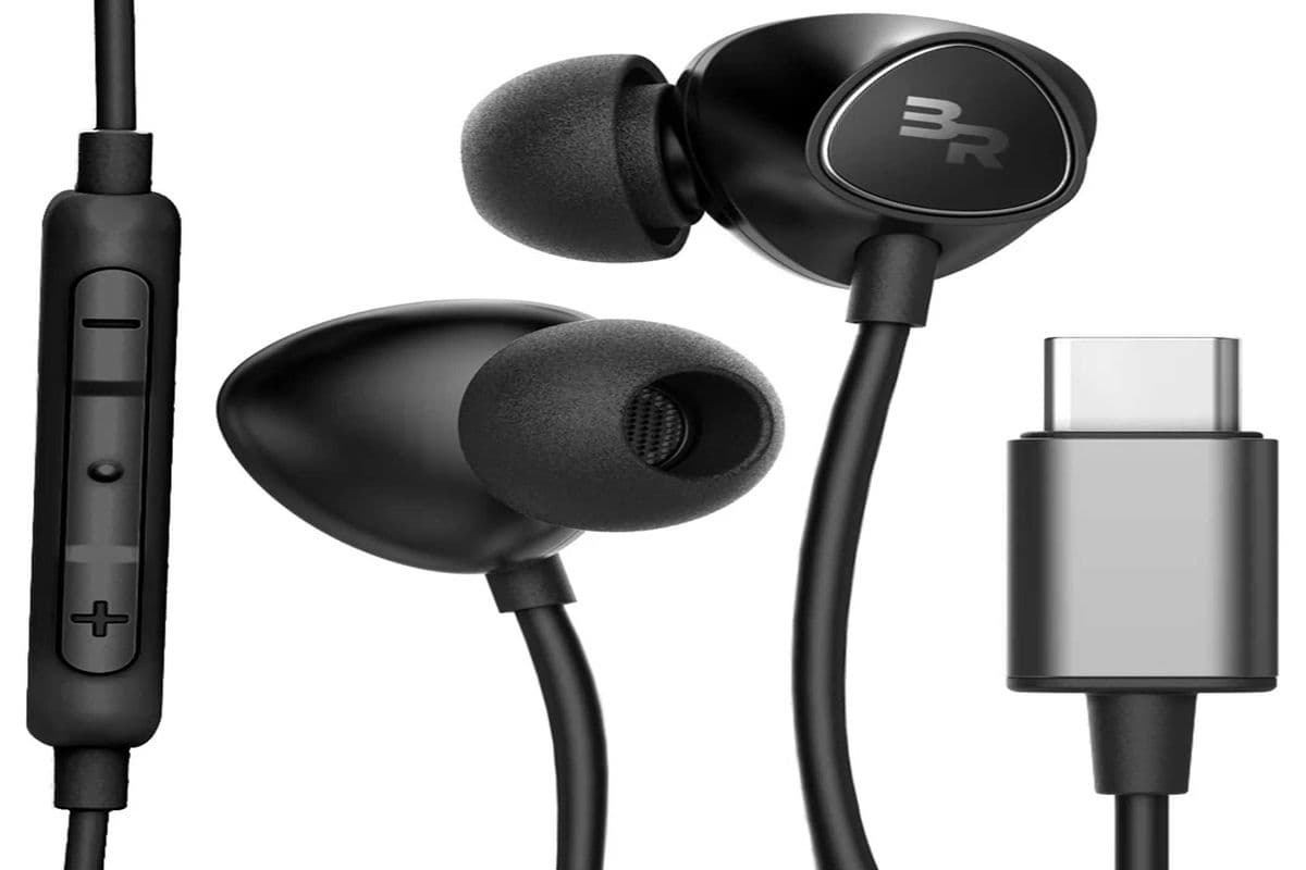 Stereo Earphone for Type C Plug