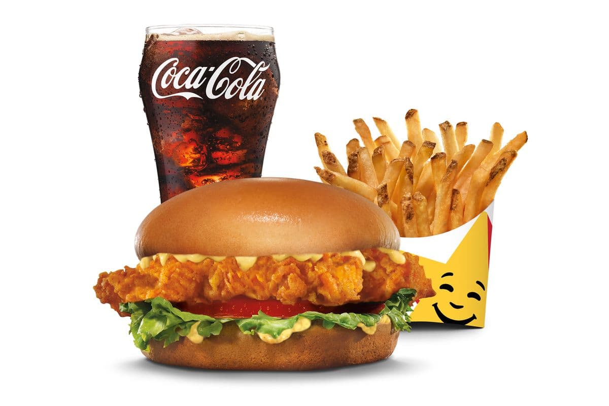 Honey Mustard Chicken Fillet Sandwich Combo