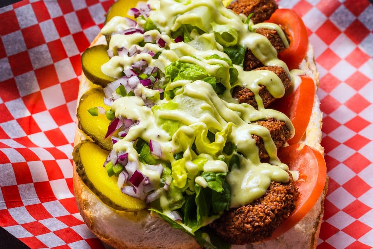 Maya-Falafel Sandwich (Veggie)