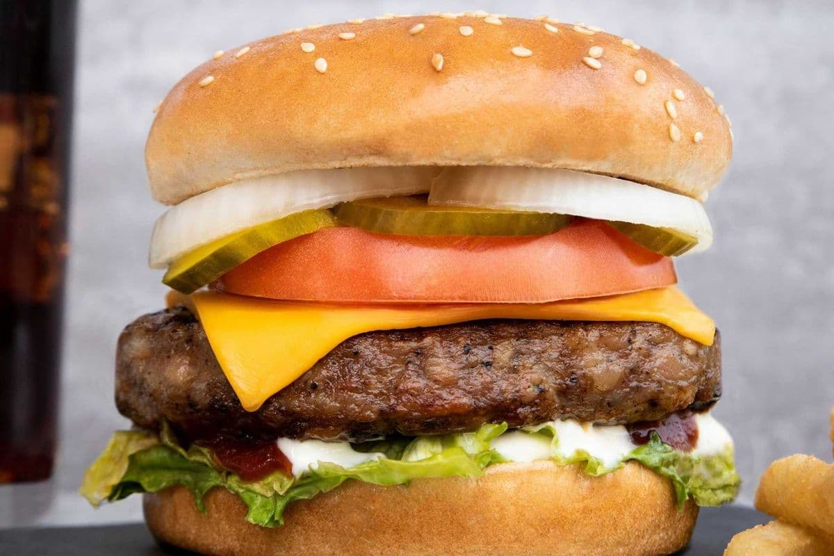 Chicken Cheeseburger Combo