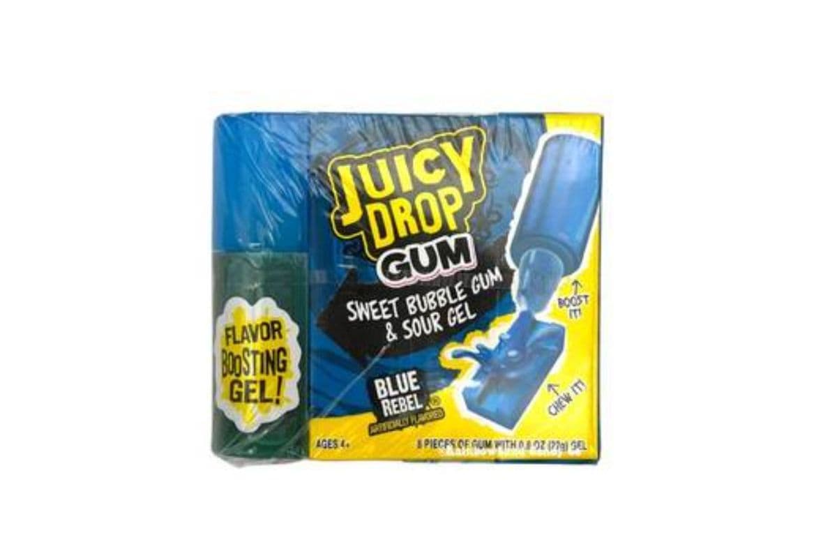 Juicy Drop Gum Blue Rebel (22 g)
