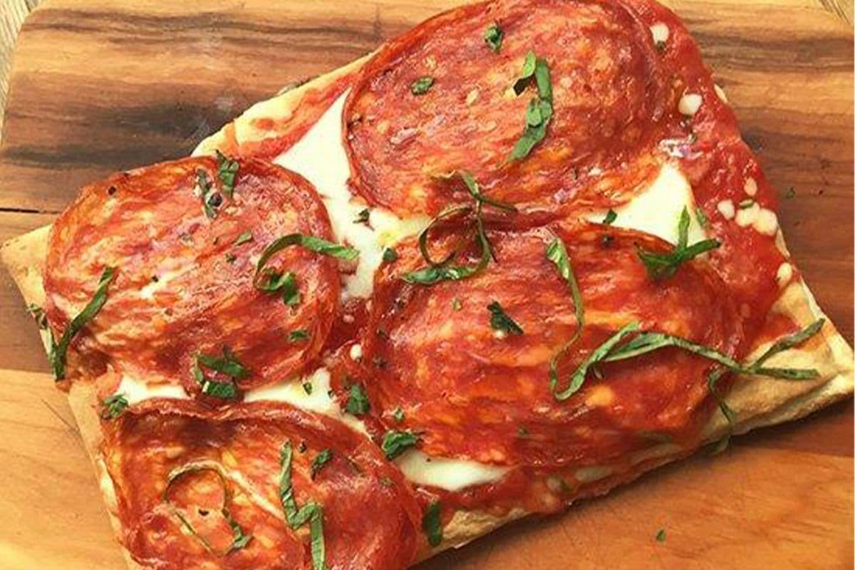 Group Soppressata Pizza