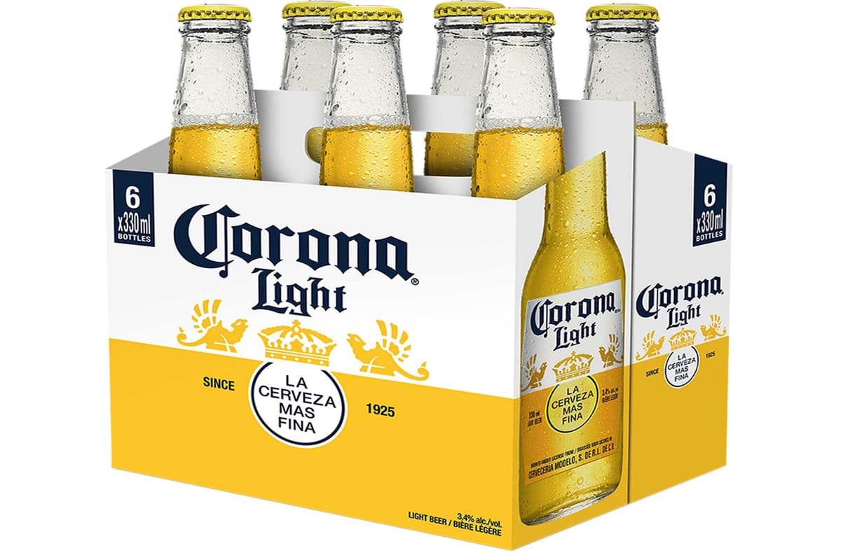 Corona Light (6 x 330 ml Bottles)