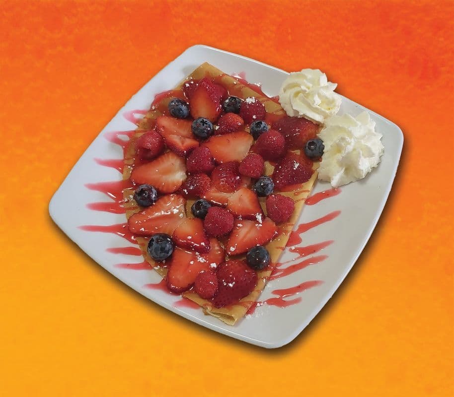 Black Pearl Crepe (Berries)