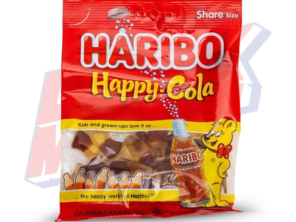Haribo Happy Cola Peg Bag - 5oz