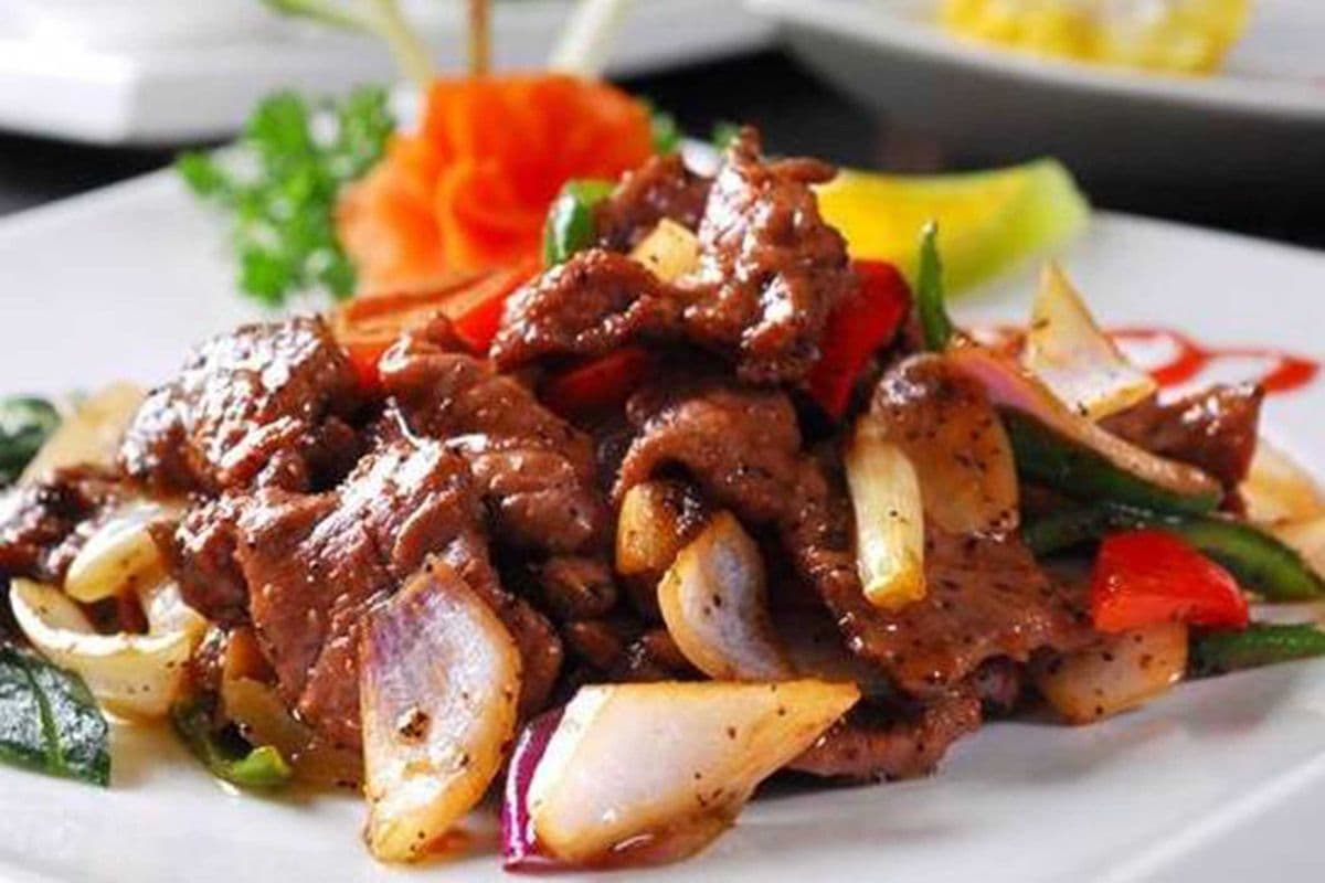 4. Black Pepper Beef(黑椒牛柳)