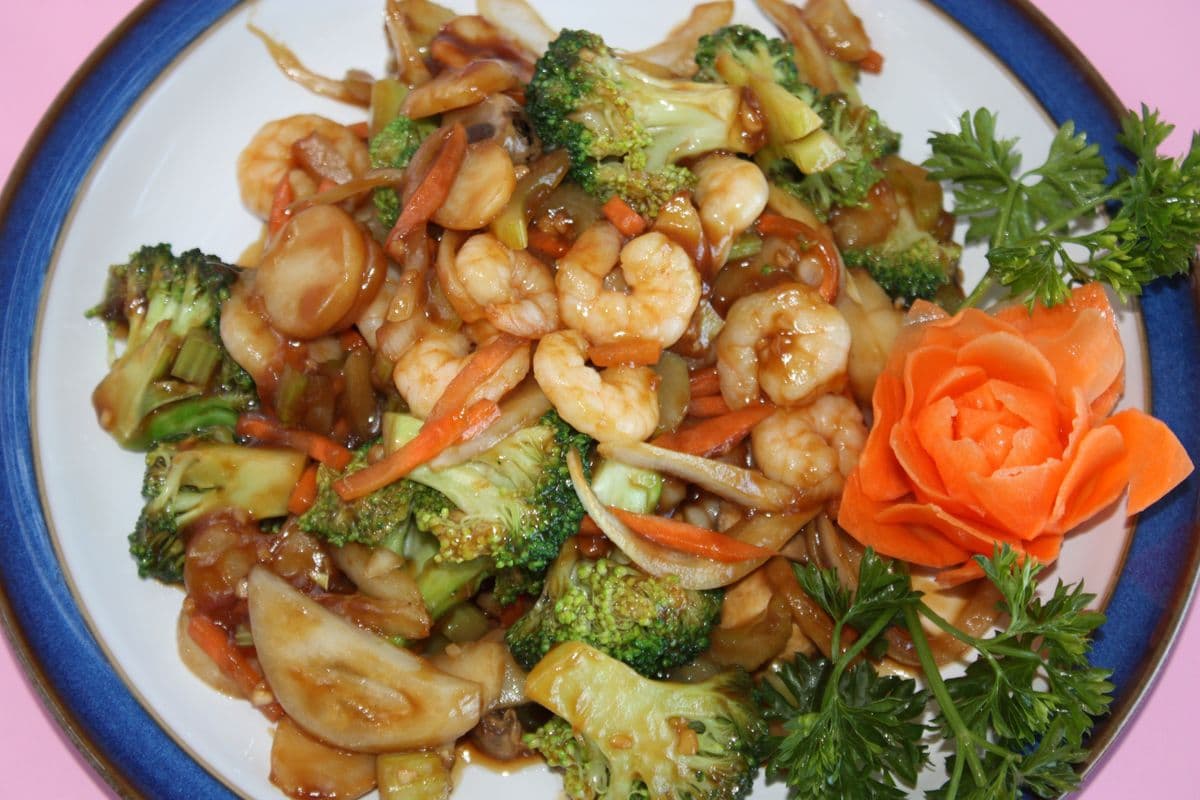 Mixed Vegetable Jumbo Shrimps