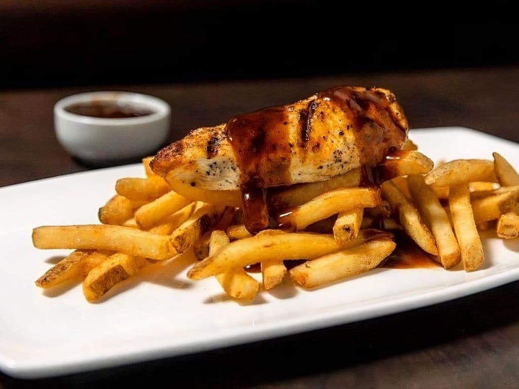 Kids BBQ Chicken and Fries