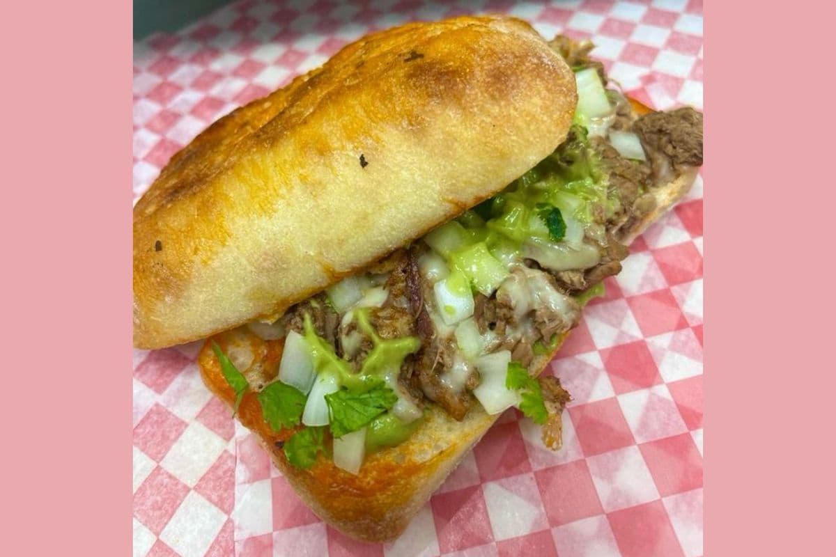 Torta de Bistec (Ciabatta with Beef)