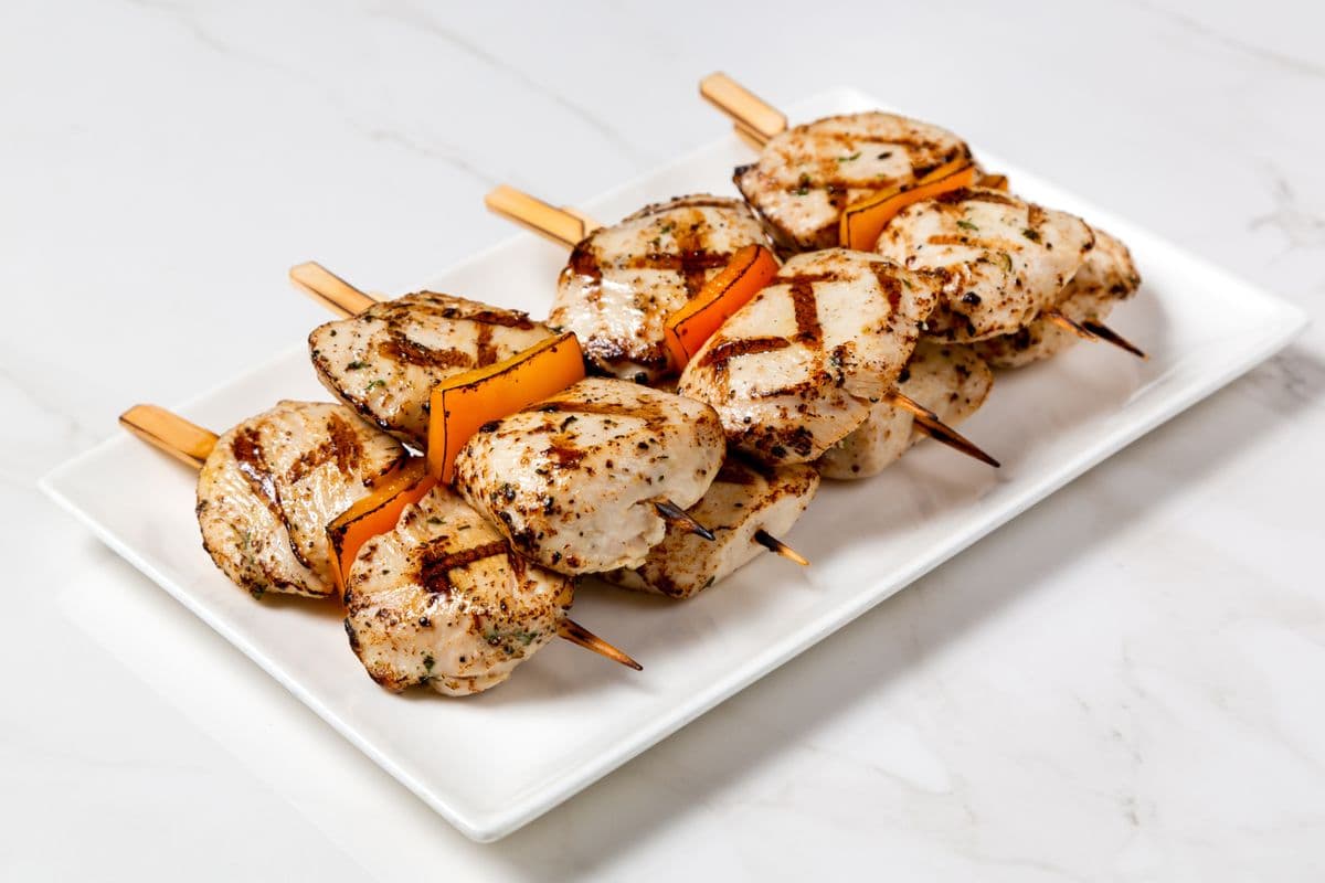 Grilled Chicken Breast Skewers (1 pc)