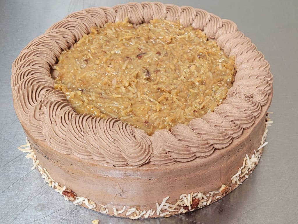 German Chocolate Cake (Full Cake) 8 Inch