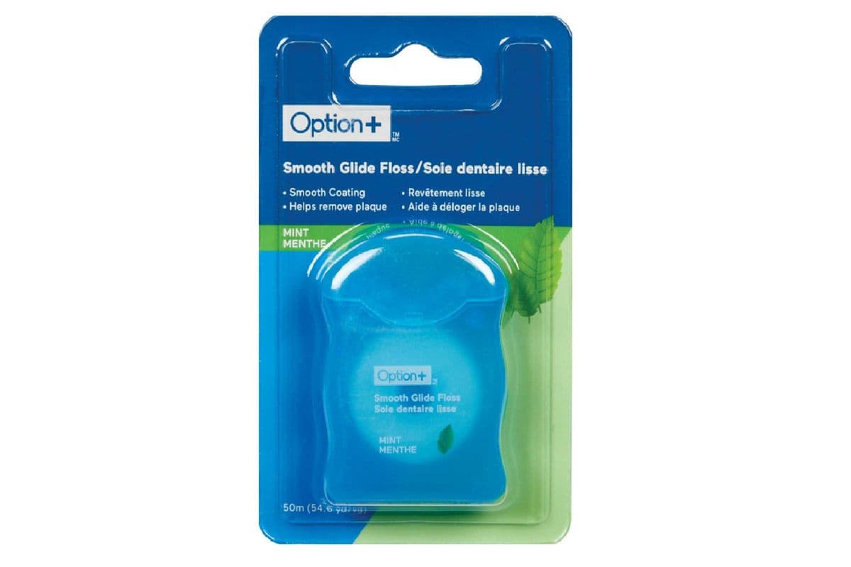 OPTION+ SMOOTH GLIDE FLOSS 50M PACK (50M)