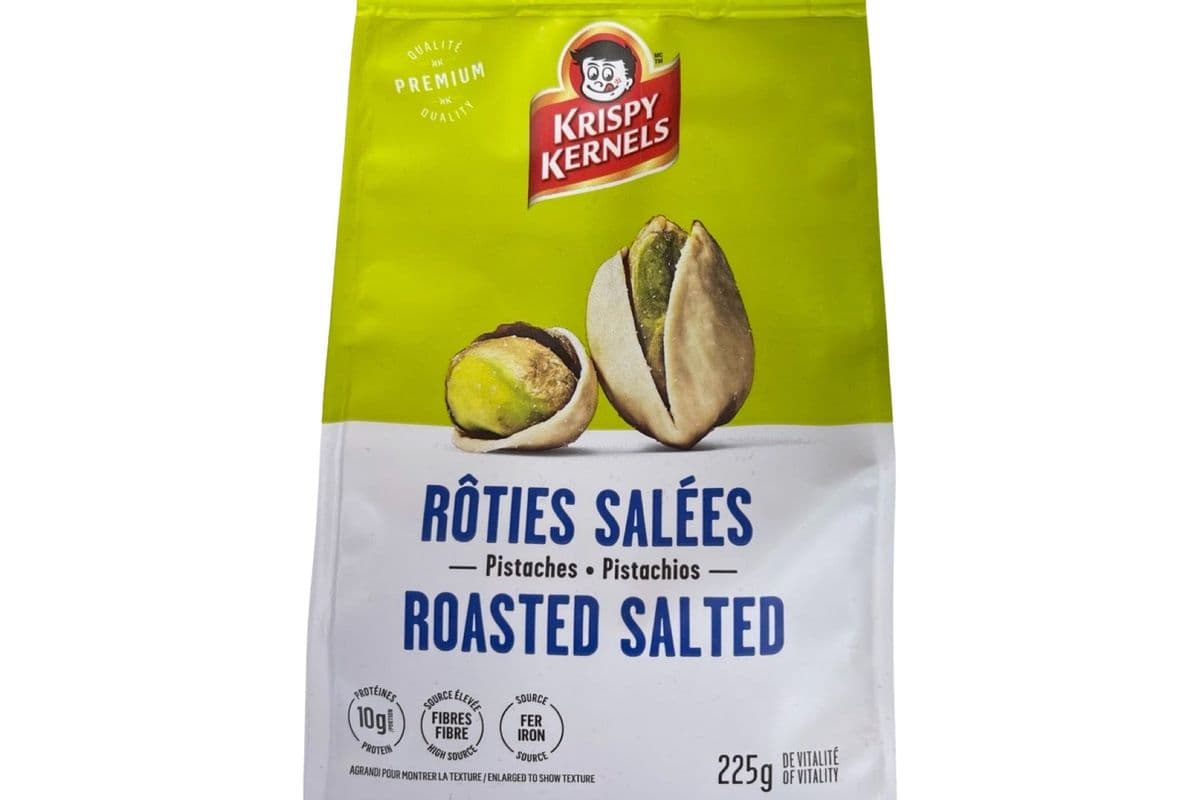 Krispy Kernels pistaches rôties salées (225g)