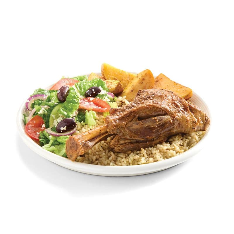 Lamb Shank Plate / Assiette de jarret d'agneau