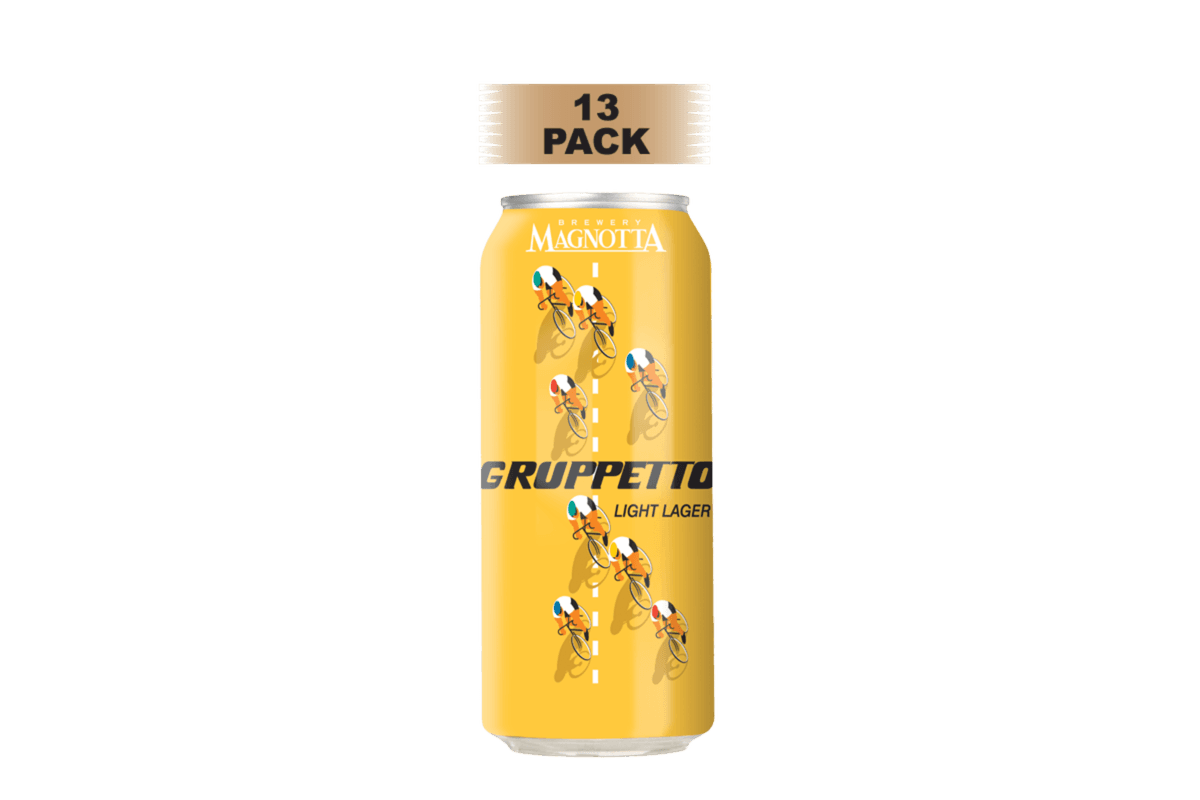 Magnotta Brewery Gruppetto Light Lager - 13 Pack (13 x 473ml Cans)