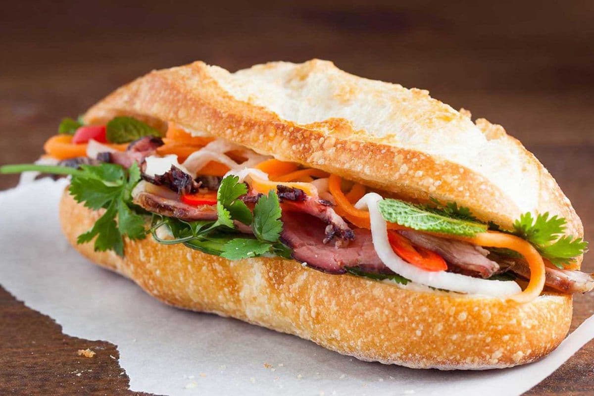 Banh Mi Thit Heo Nuong - Pork Belly Sandwich