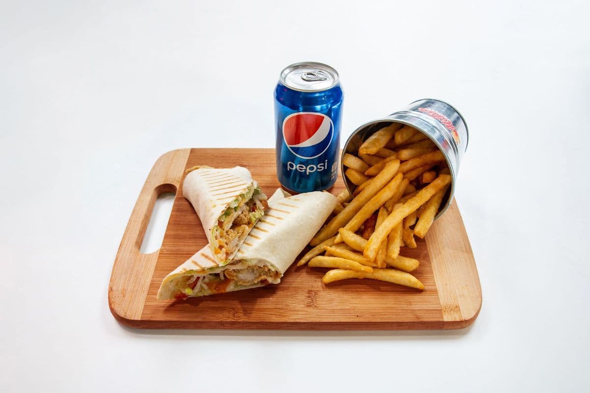 Wrap Meal (1185 Cal)