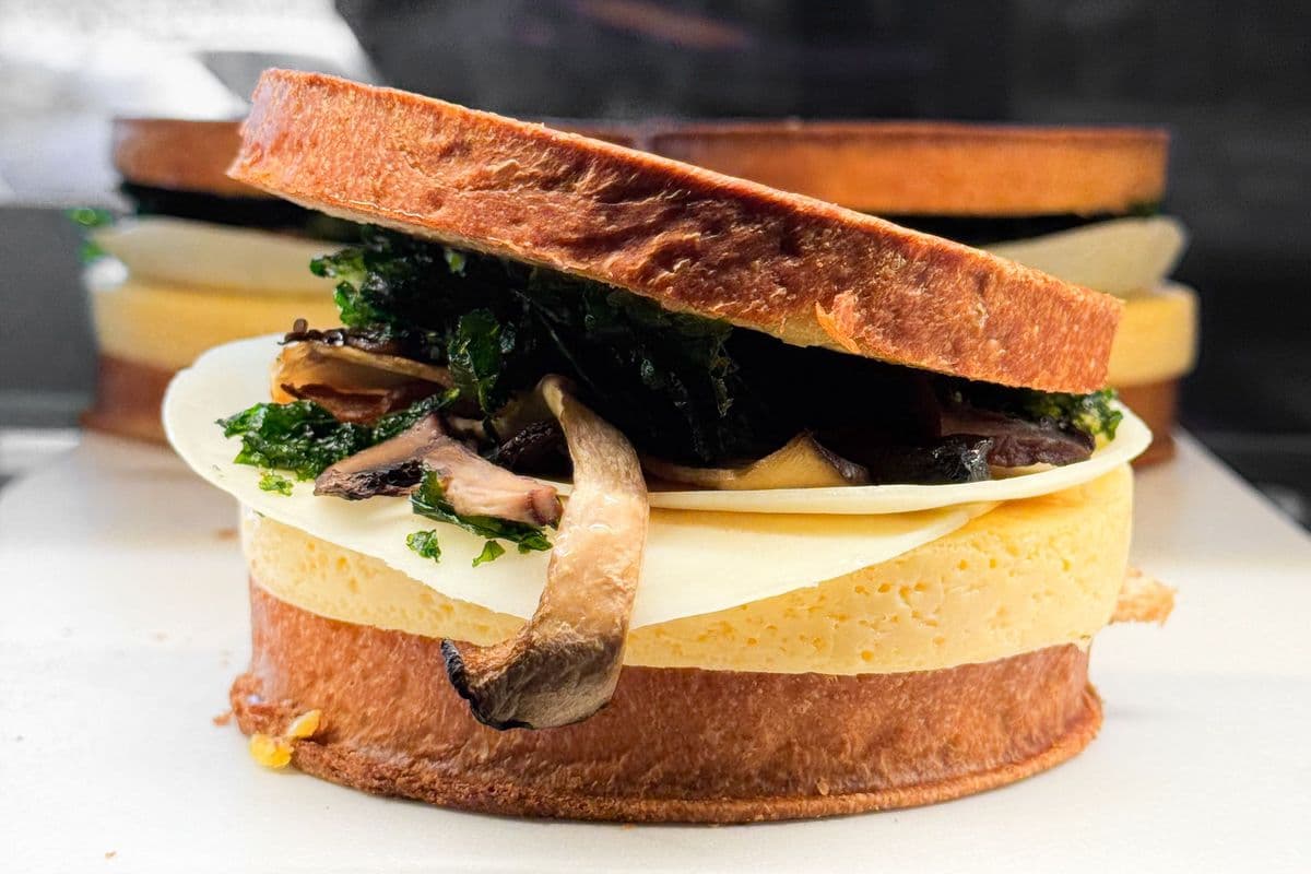 Veggie Breakfast Sandwich