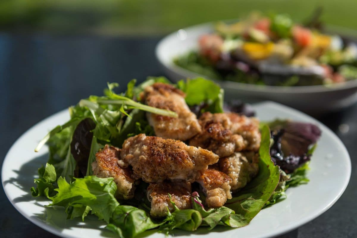 Simple Salad + Grilled Chicken
