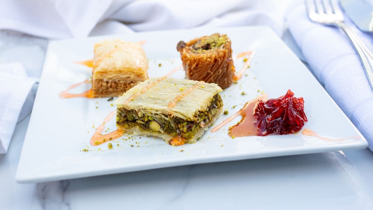 Baklawas variés / Various Baklawas