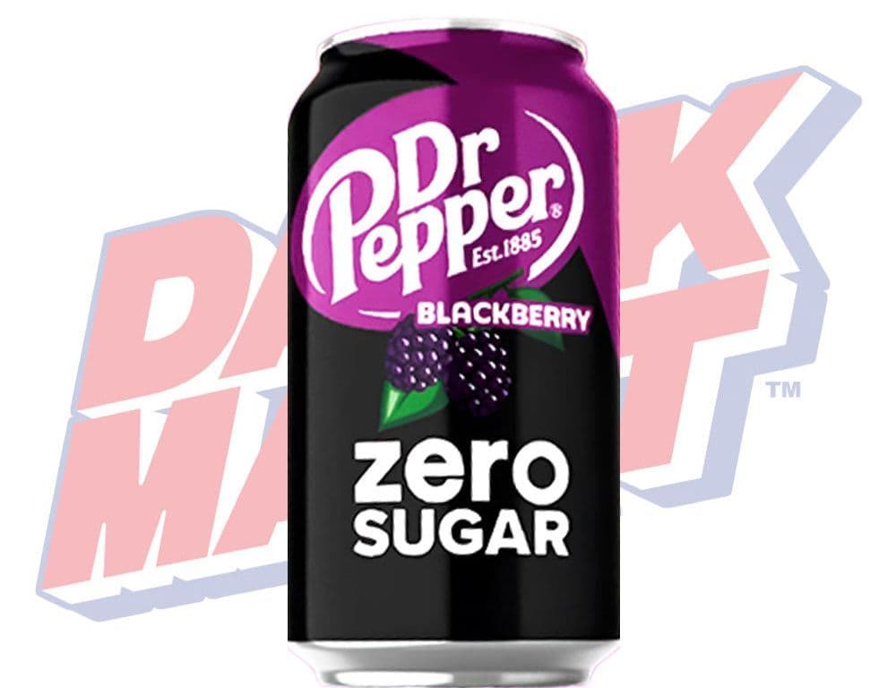 Dr Pepper Blackberry Zero Sugar - 355ml