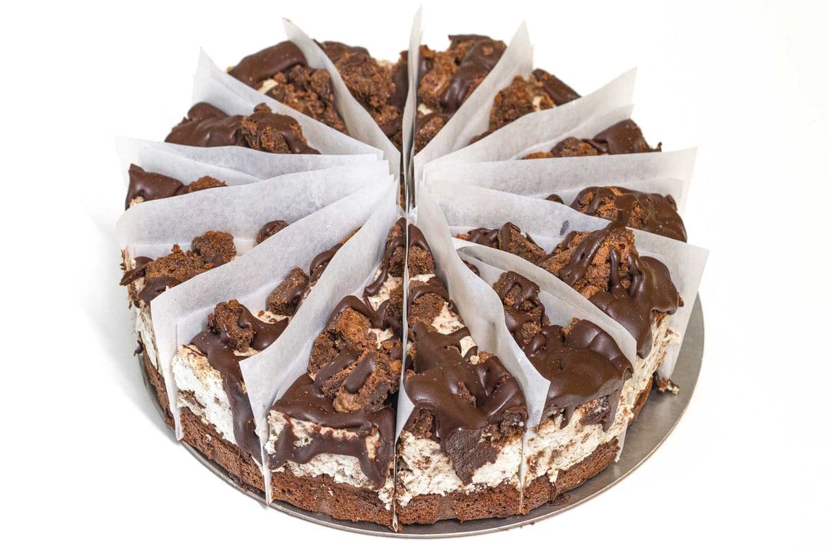 White Chocolate Brownie Cake