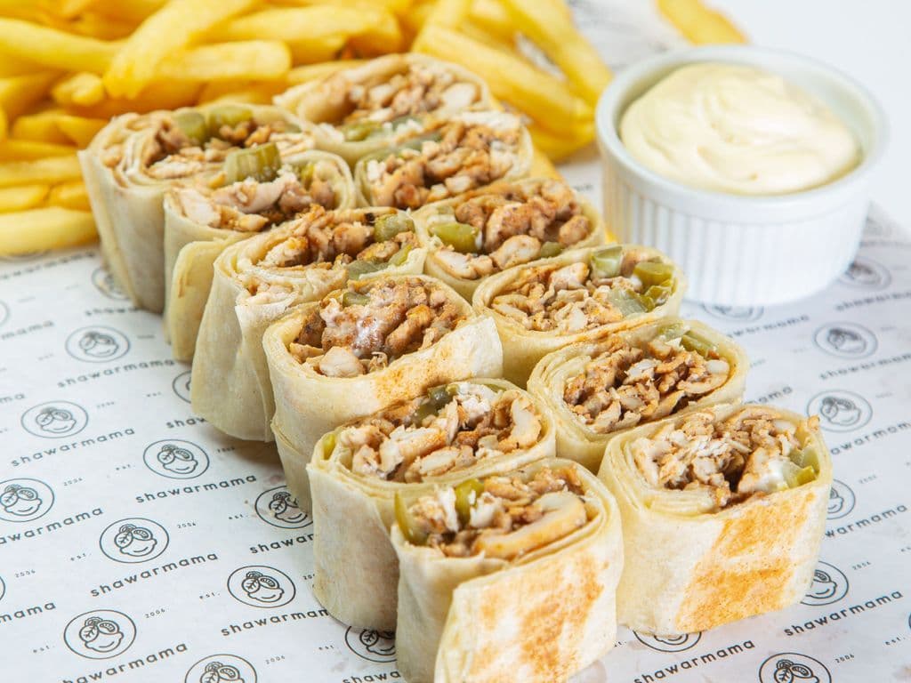 Double Chicken Shawarma Platter