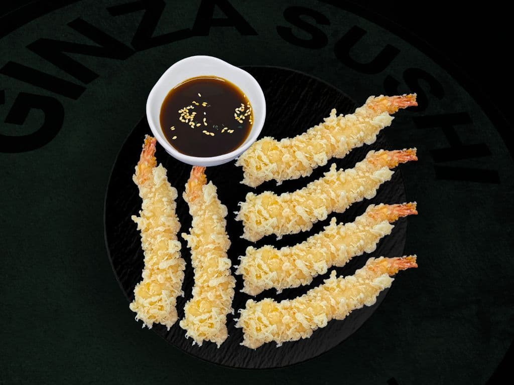 Crevettes Tempura Ginza (6pcs)