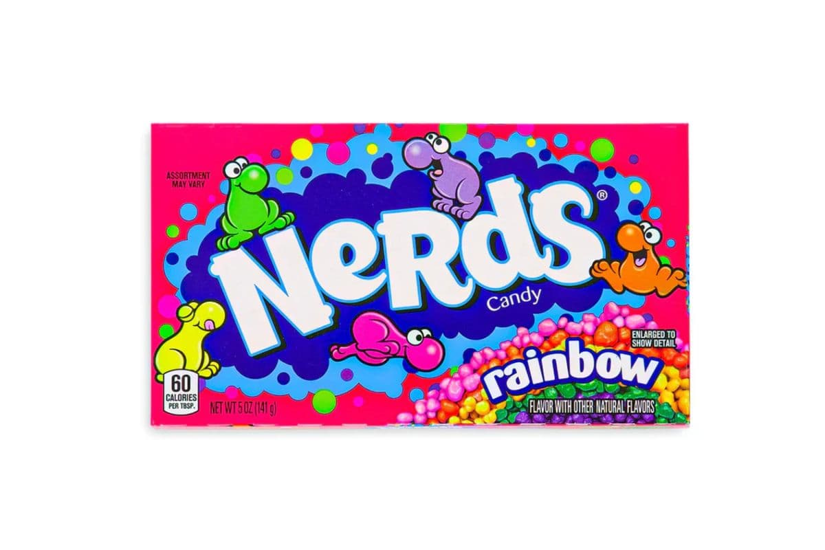 Packaged Sweets Nerds Rainbow Theater Box (142 g)