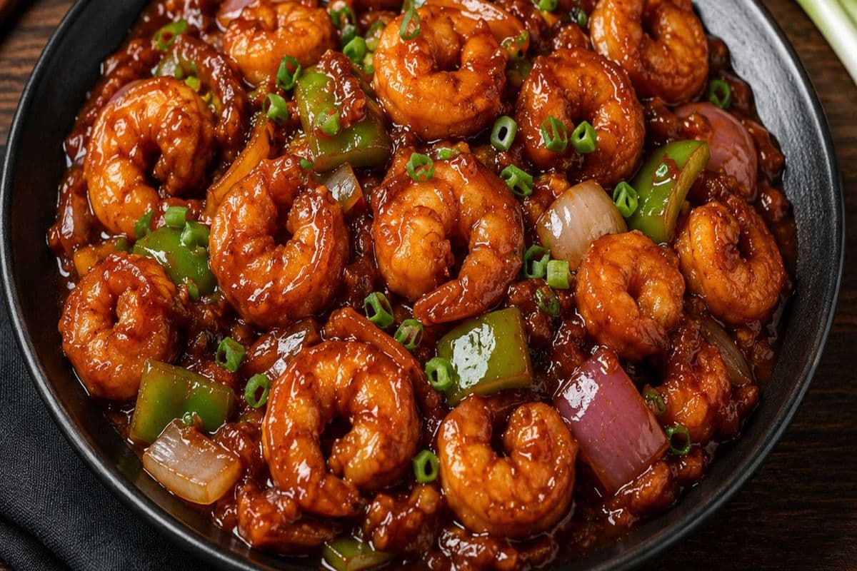 Shrimp Manchurian