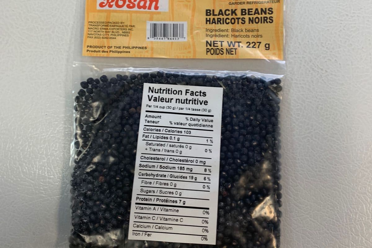 BUY ONE GET ONE FREE!!! Black beans 227g