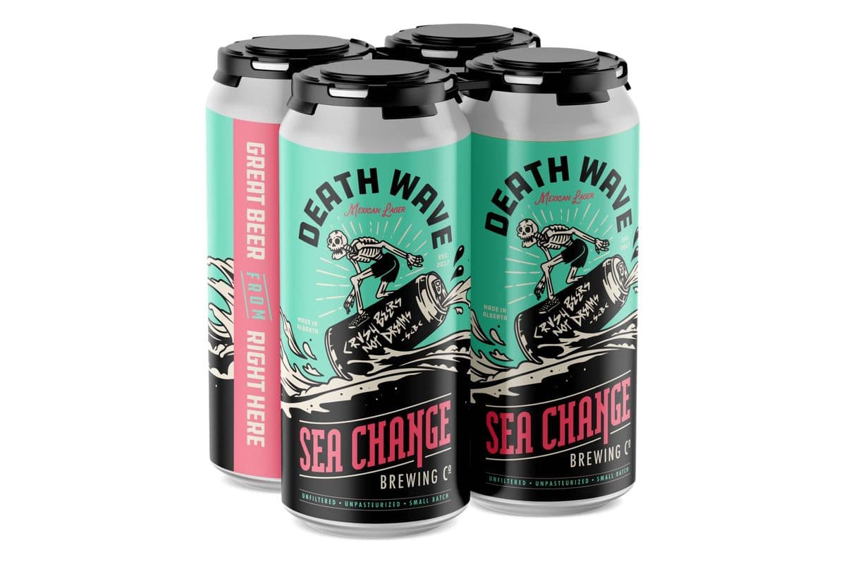 Sea Change Death Wave (4 x 473 ml Cans)