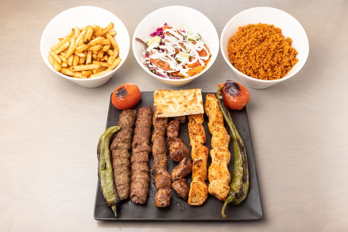 Assiette Mixte Kebab / Mixed Kebab Plate