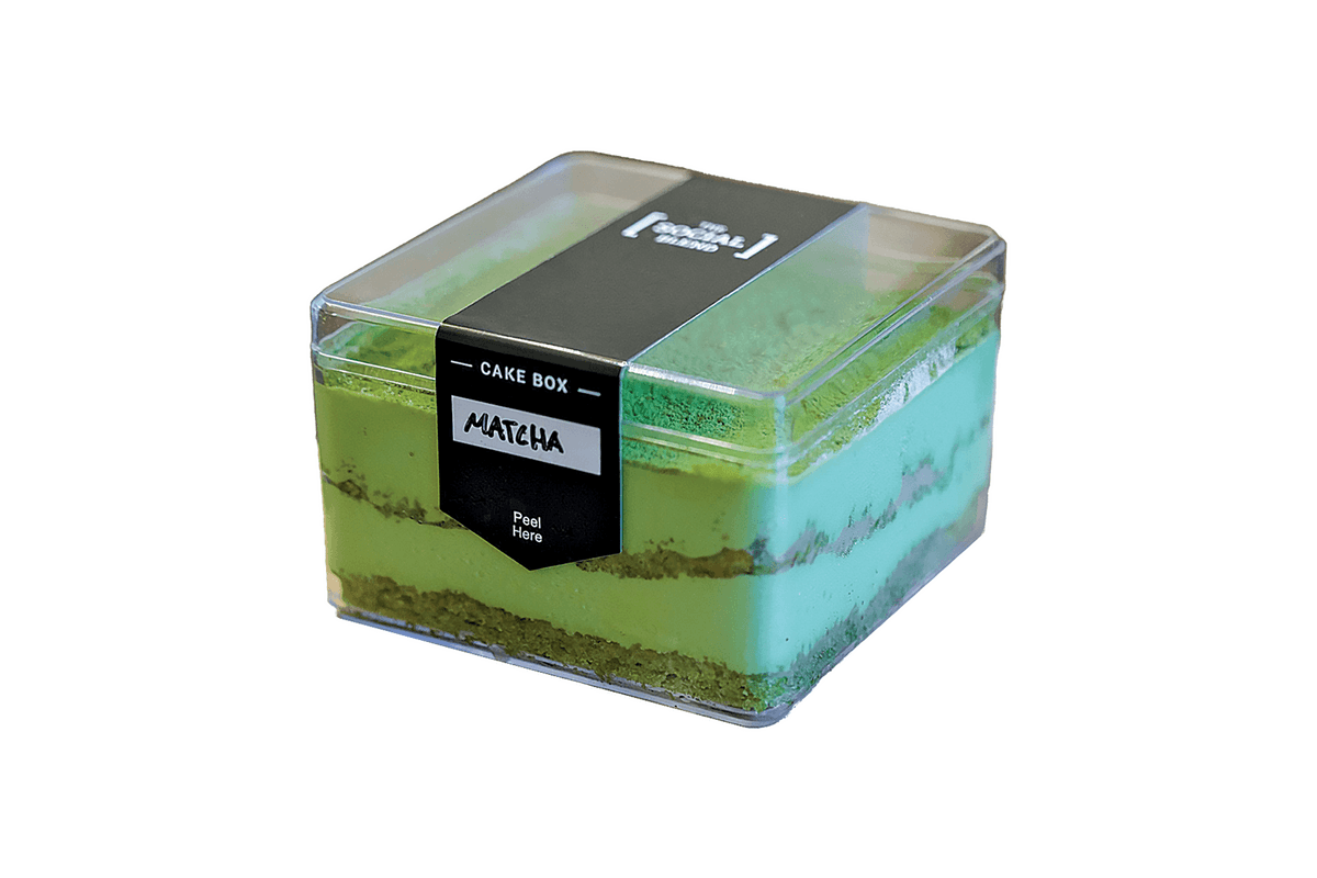 Matcha Cake Box