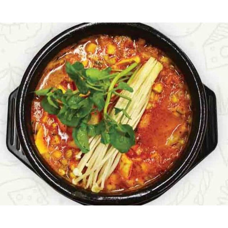 91. Soft Tofu Stew with Beef and Vegetables