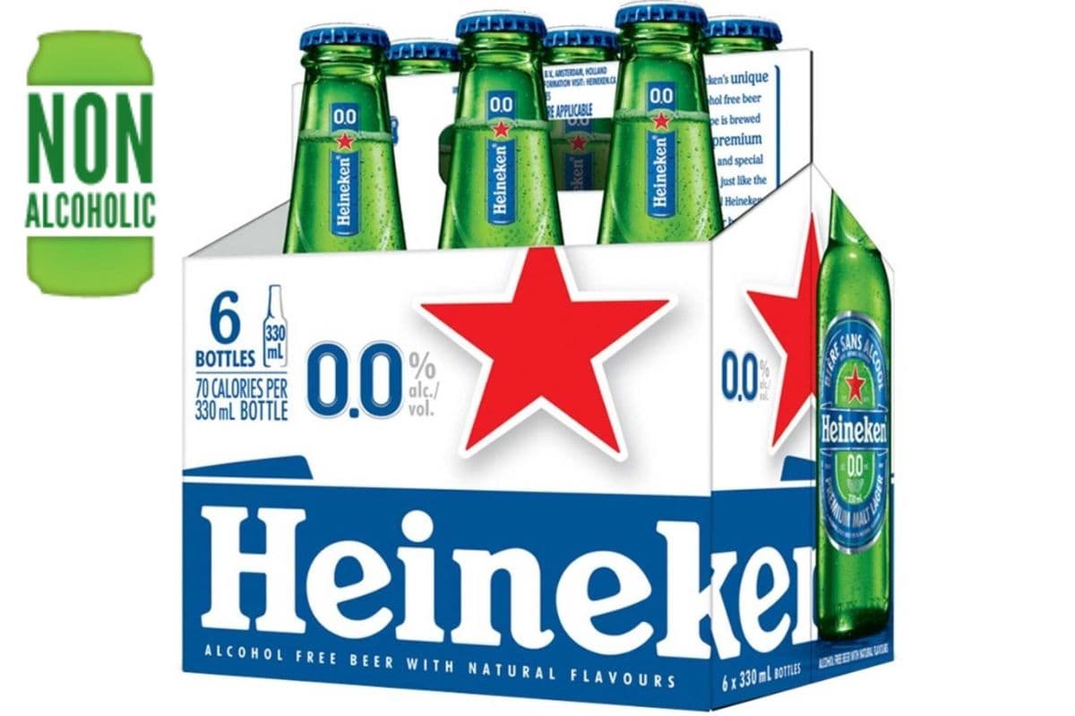 Non Alcoholic - Heineken 0.0 (6 packs) Netherlands (6 x 330 mL)