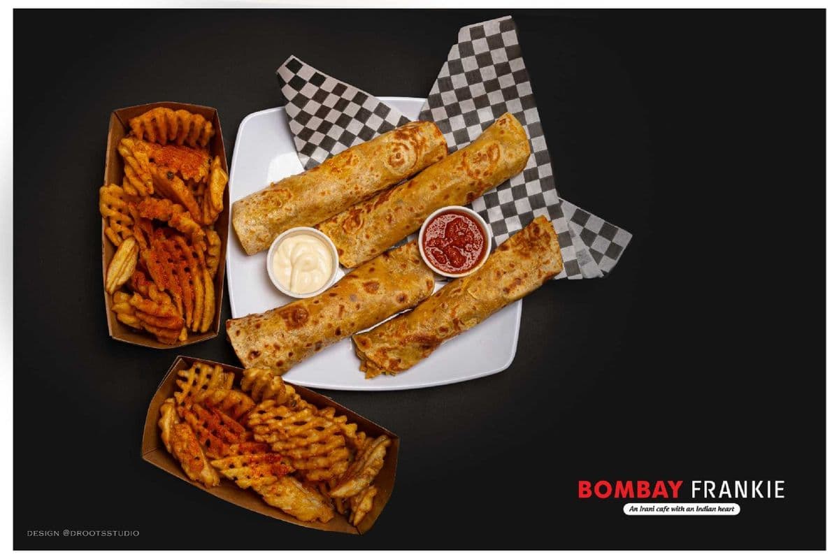 Frankie Sampler for Four (2 Pair) and Masala Waffle Fries for 4