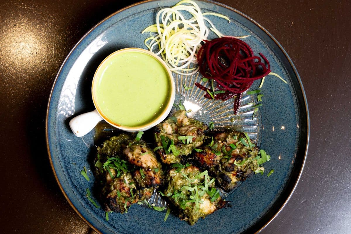 Haryali Murgh Tikka