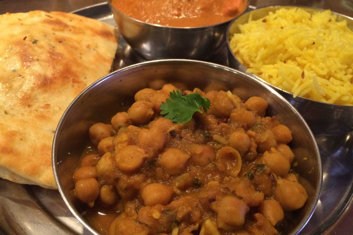 Saag Dhall Lunch