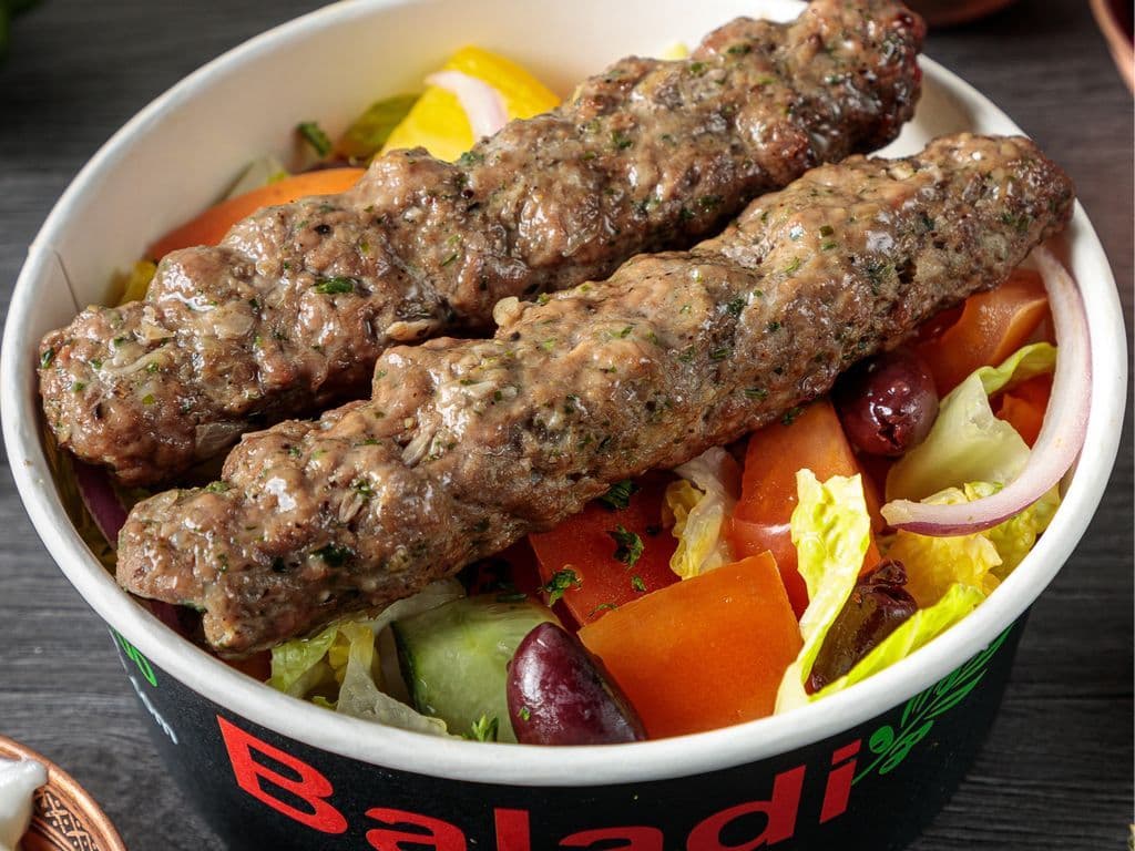 Beef Kabab Salad Bowl