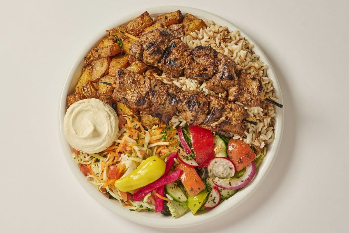 Assiette Shish-kabab / Shish-kabab Plate