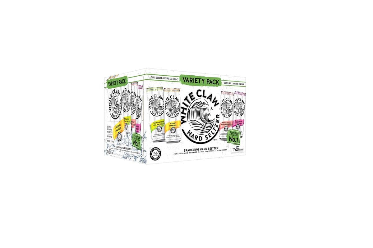 White Claw Variety Pack (12 x 355 ml Can)