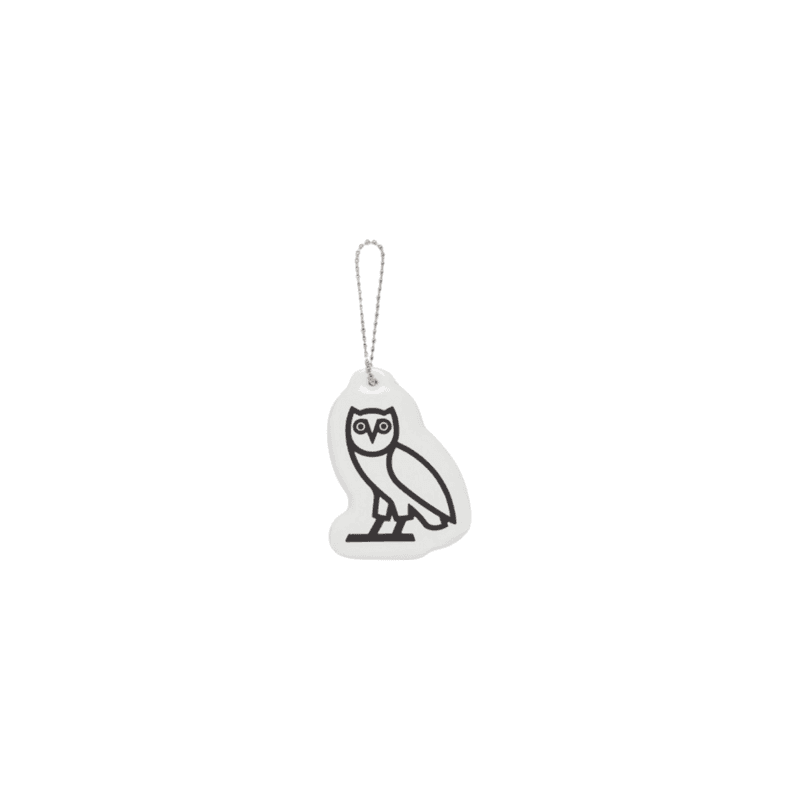 OVO White Boat Keychain
