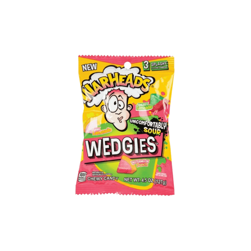 Warheads Wedgies 3 Flavours - USA (4.5oz)