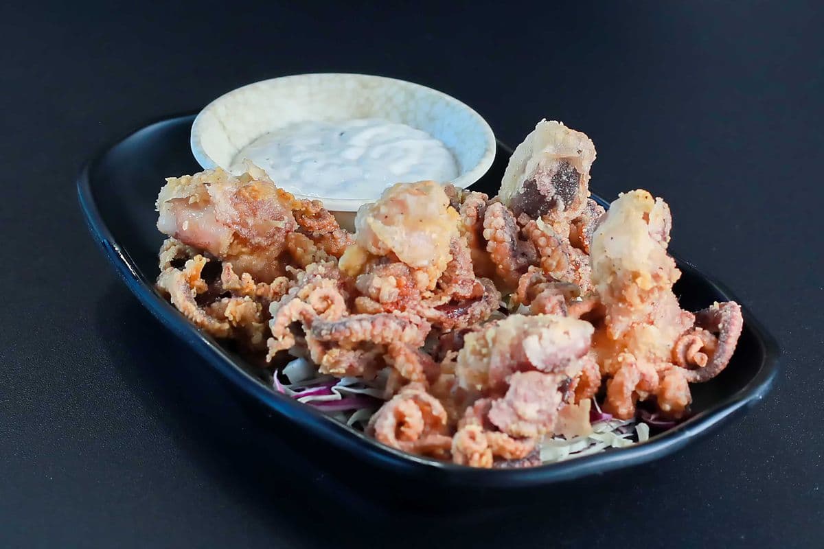 A3. Deep Fried Octopus (6 pcs)